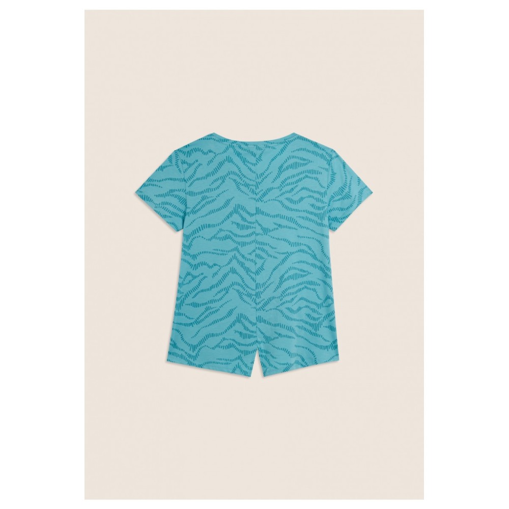 T-shirt Stampata con Logo FREDDY 1976