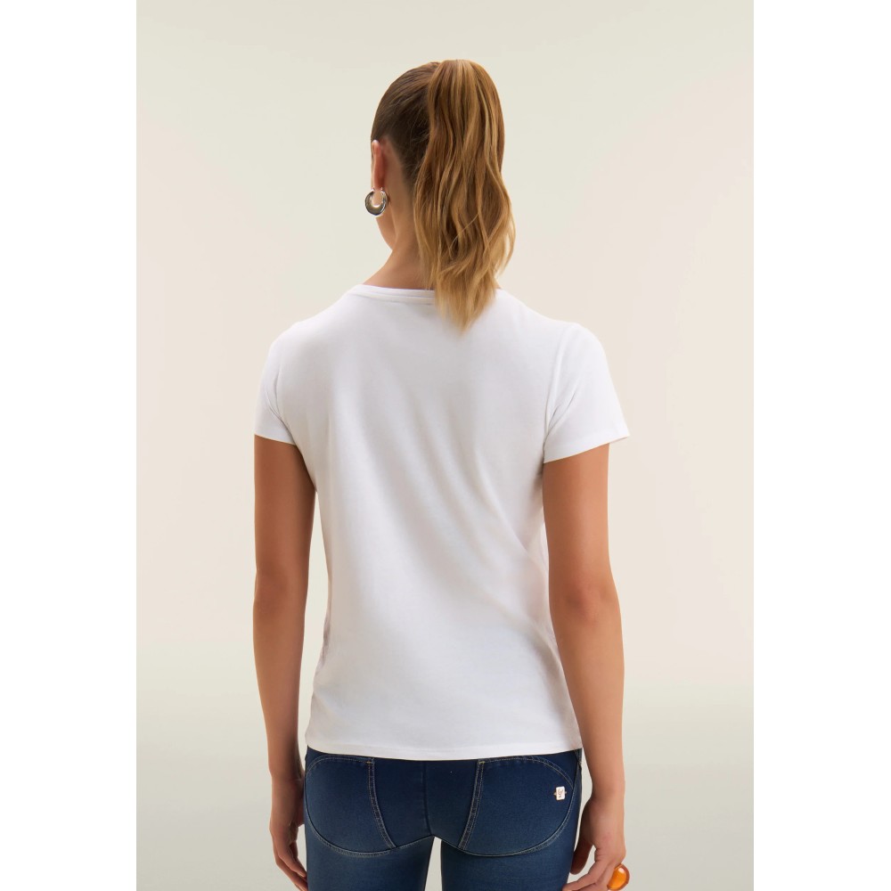 T-shirt con stampa floreale colorata - Freddy