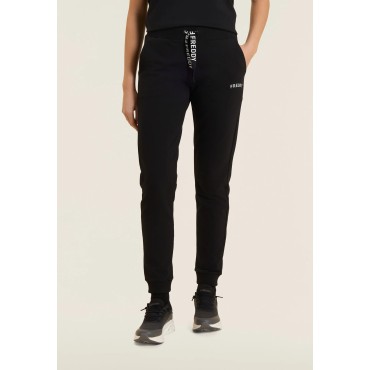 Pantaloni con Polsini in Costina e Logo FREDDY su coulisse