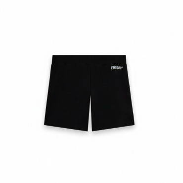 Pantaloni Shorts con Motivo Grafico e Logo FREDDY 2