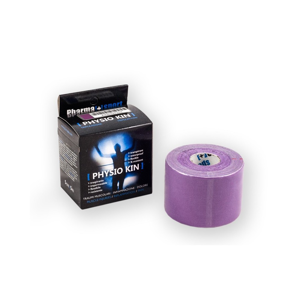 PHYSIO KIN TAPING KINESIOLOGIO orange cm 5x5 m