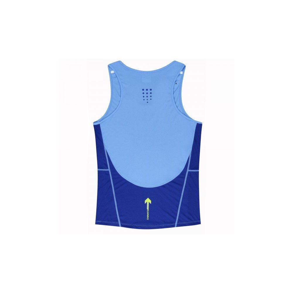 Zephiro pro run tech men's tank top wave/copy