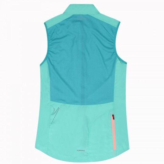 Windproof kona pro run woman mint/jade