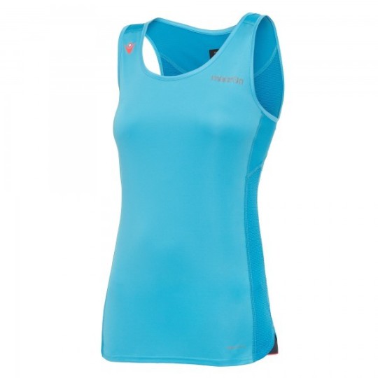 Kona pro run cindy women's tank top light blue