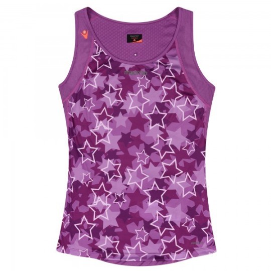 Kona pro run women's tank top plum camostar
