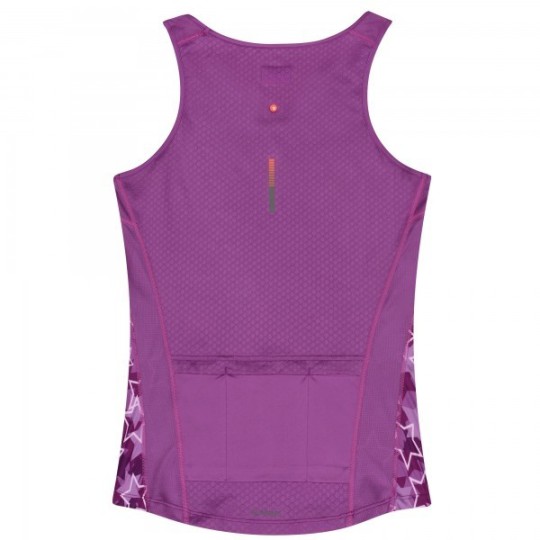Kona pro run women's tank top plum camostar