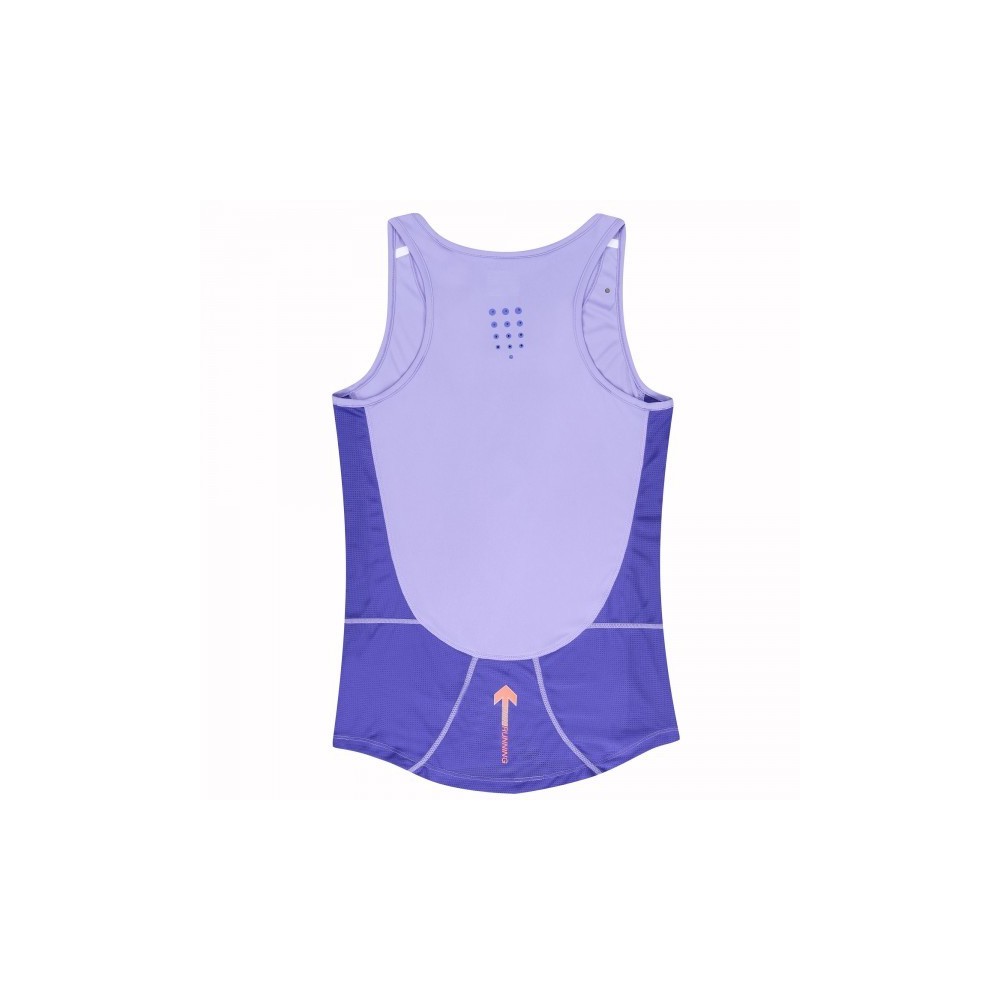 Fohen pro run tech women's tank top lilac/cyclamen