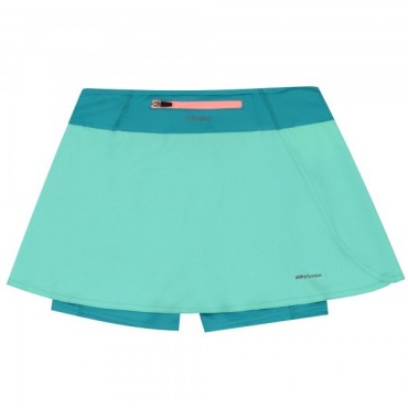 Run Woman Mint/Jade Polka Dots 2