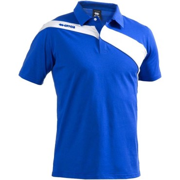 CANBERRA Cotton Polo Shirt in light blue ERREA'