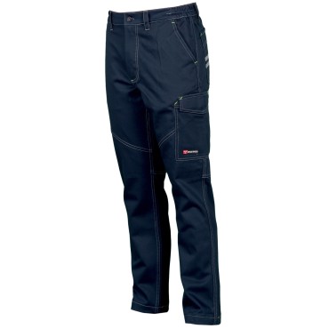 WORKER STRETCH Work Pants Navy Blue
