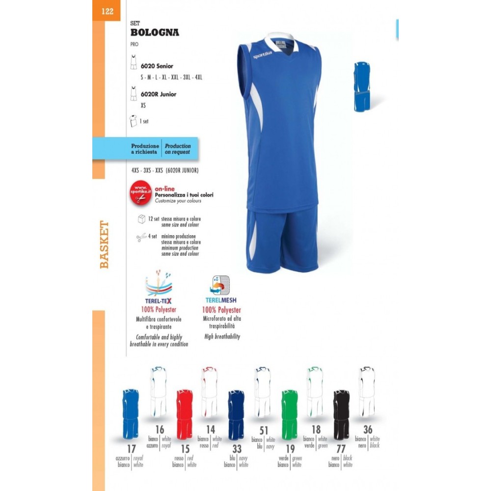 BOLOGNA BASKET SET