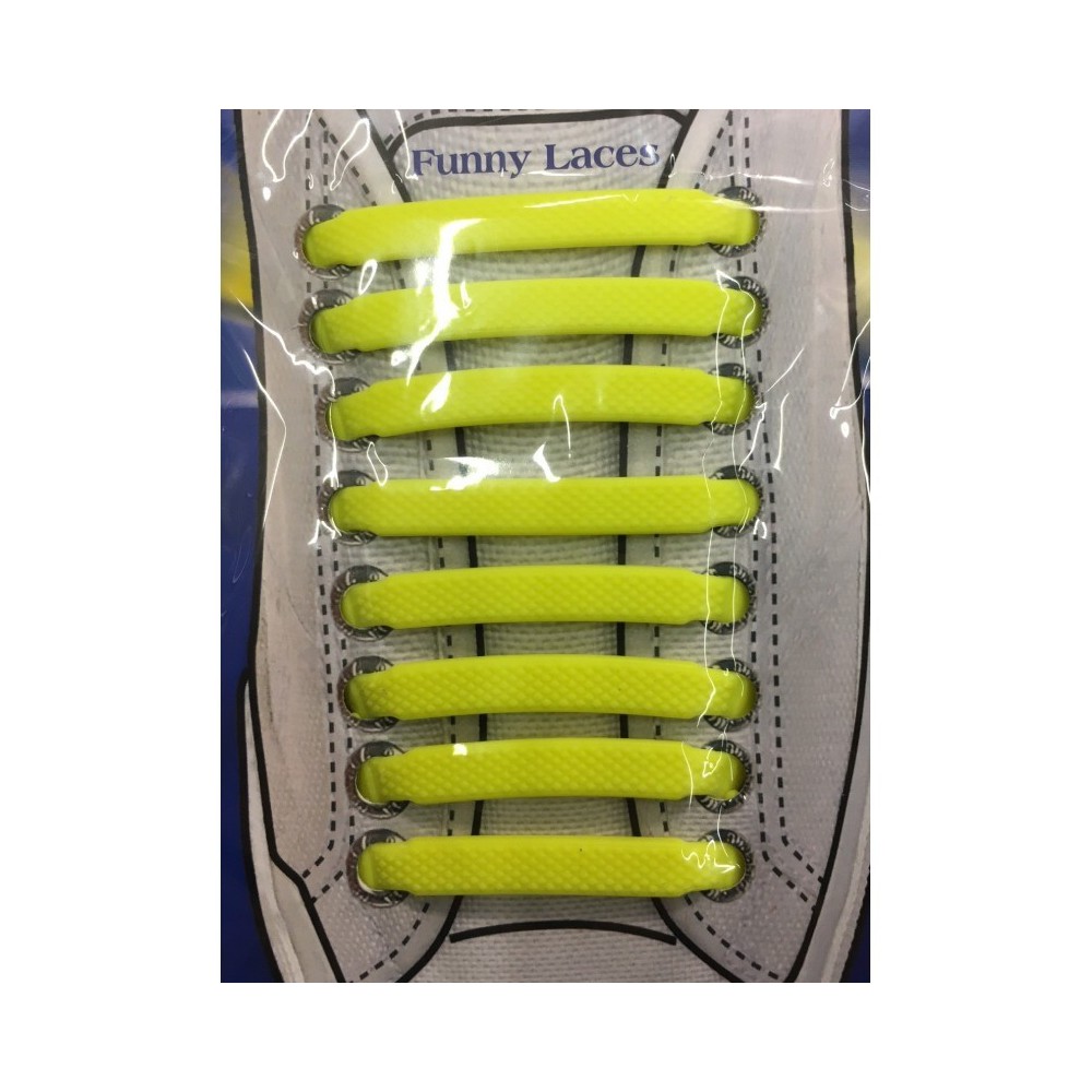 COLORED SILICONE LACES