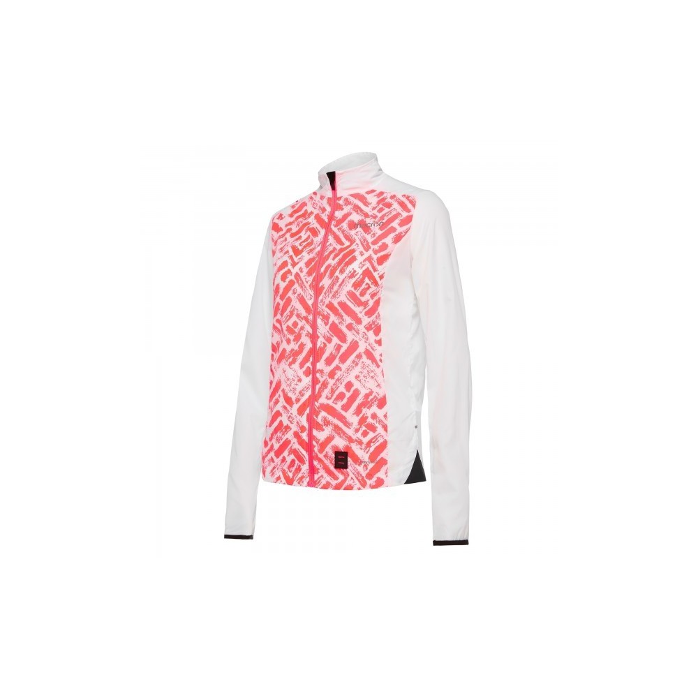 Women's windbreaker running jacket LORENA MACRON