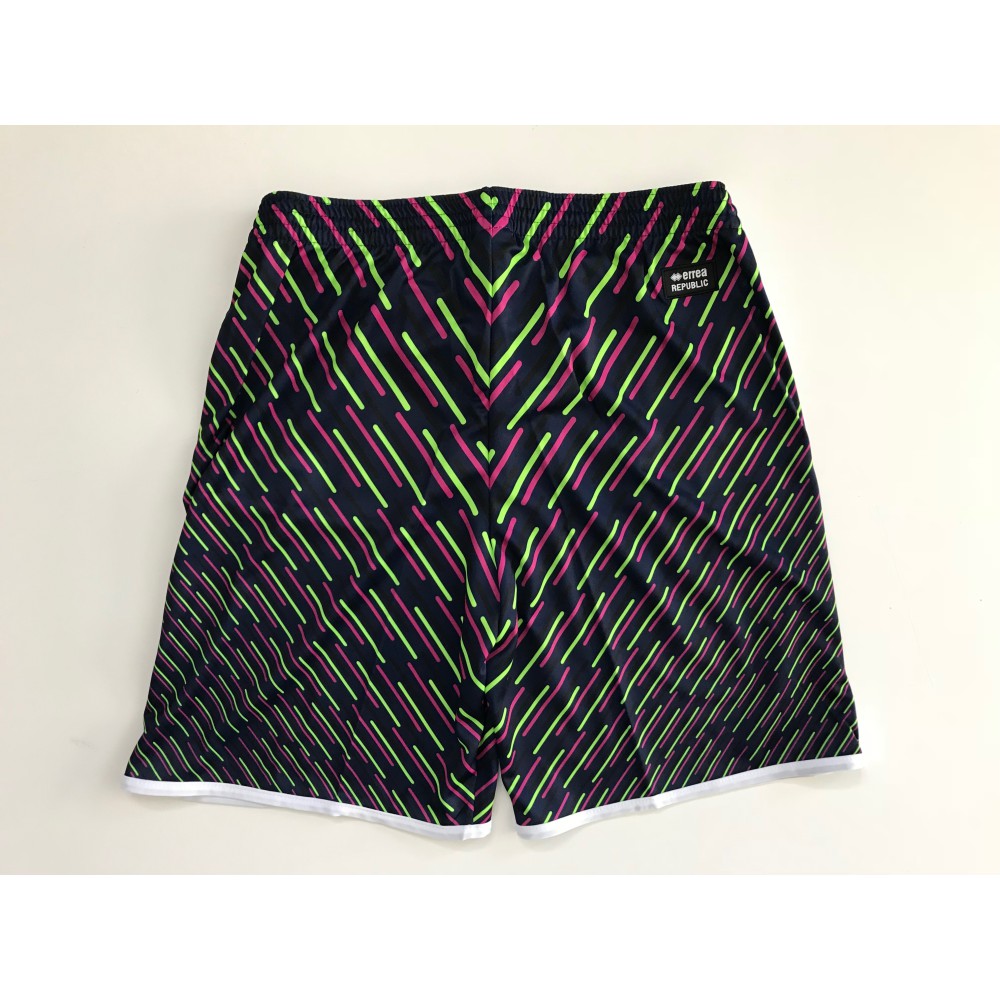 MAN PRINT SHORTS AD FUCHSIA BLUE