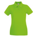Women's Short-Sleeved Polo Fruit Lady-Fit Premium