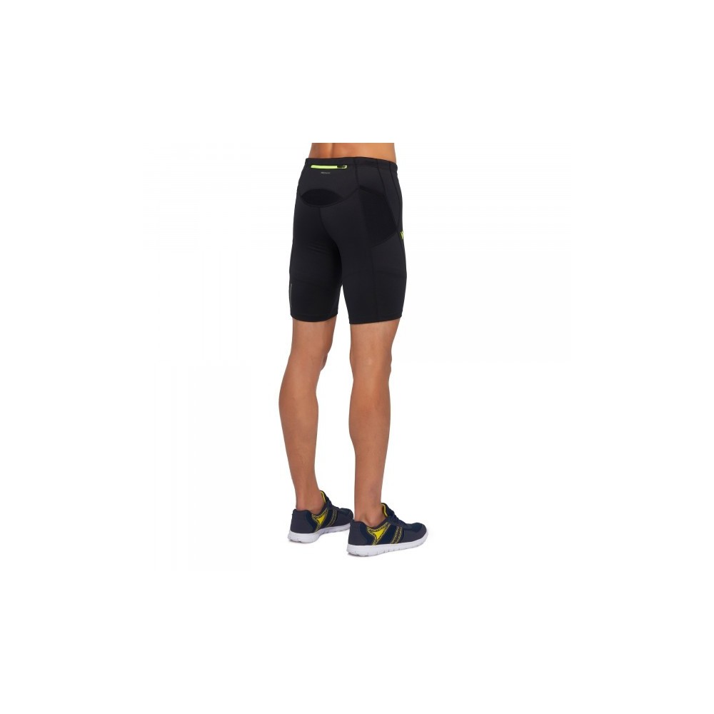 RUNNING MAN RUBERT BLK BERMUDA SHORTS