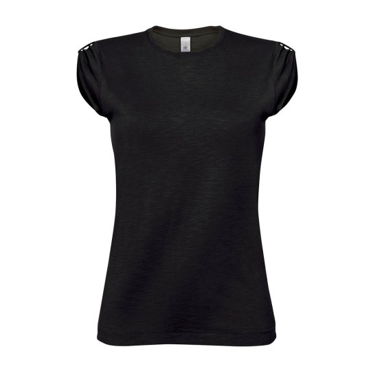 Women's Slub Cotton Sweater B&C