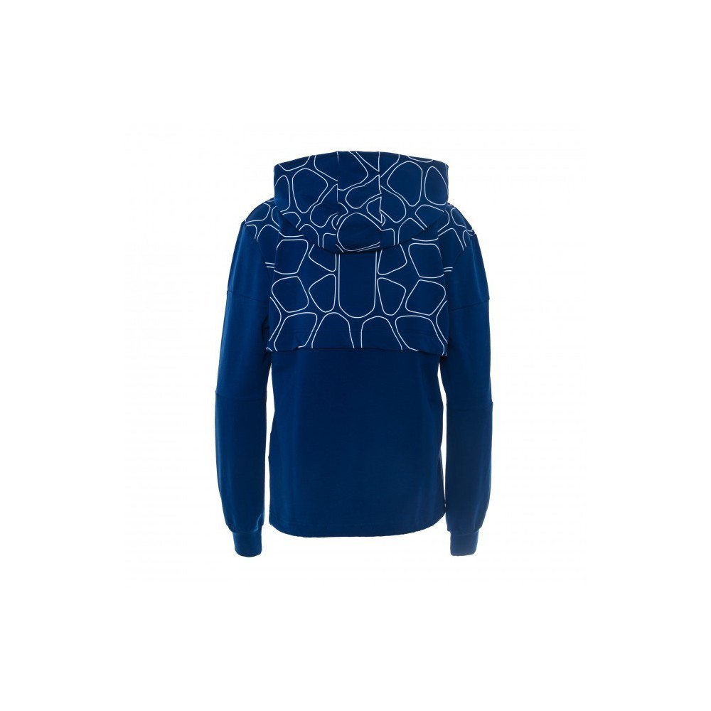 WOMAN HOODED SWEAT AD DARK NAVY