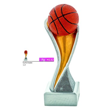 Resin Basketball Trophy