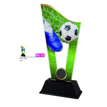 Plexiglass Trophy Football Shoe