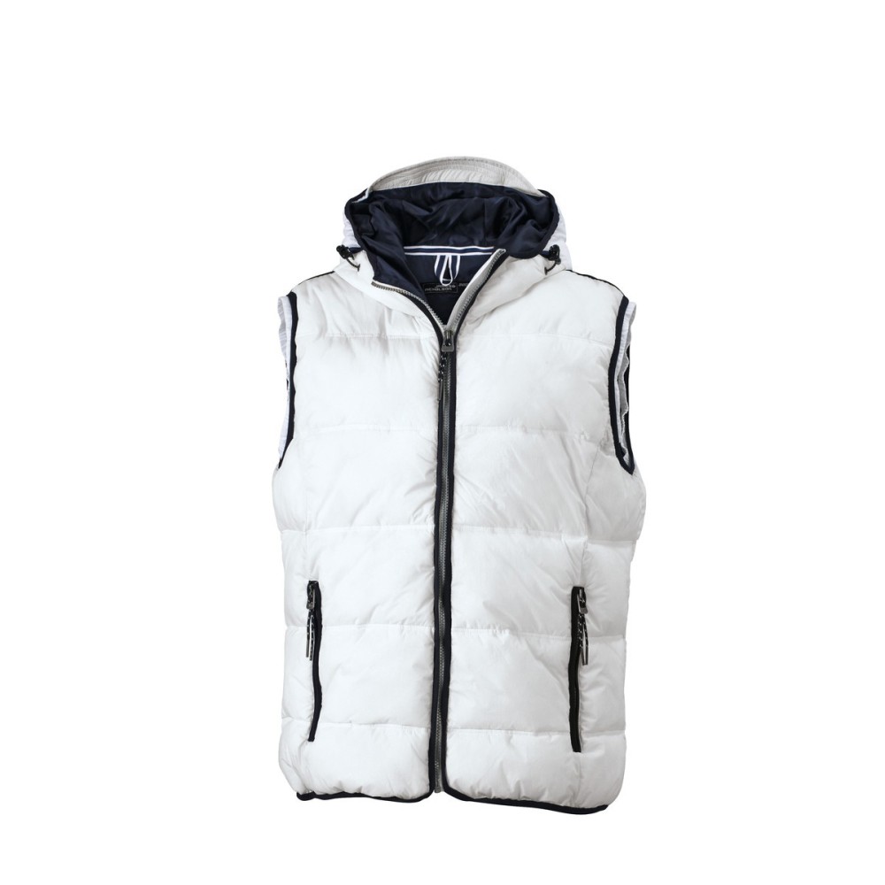 Men's Padded Vest with Hood