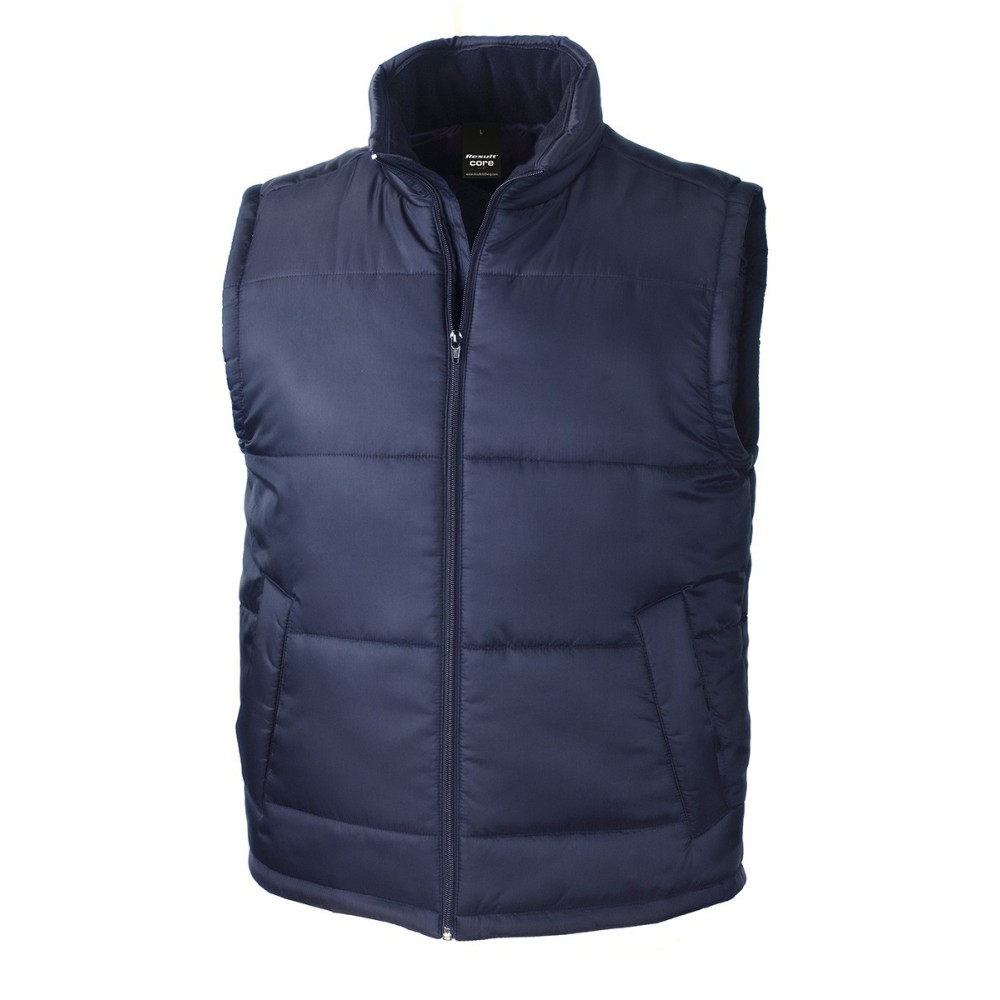 Padded nylon vest
