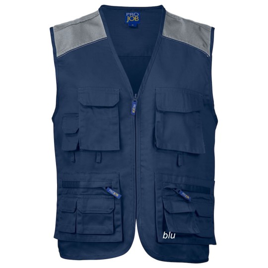 Pro Job Multi-Pocket Vest