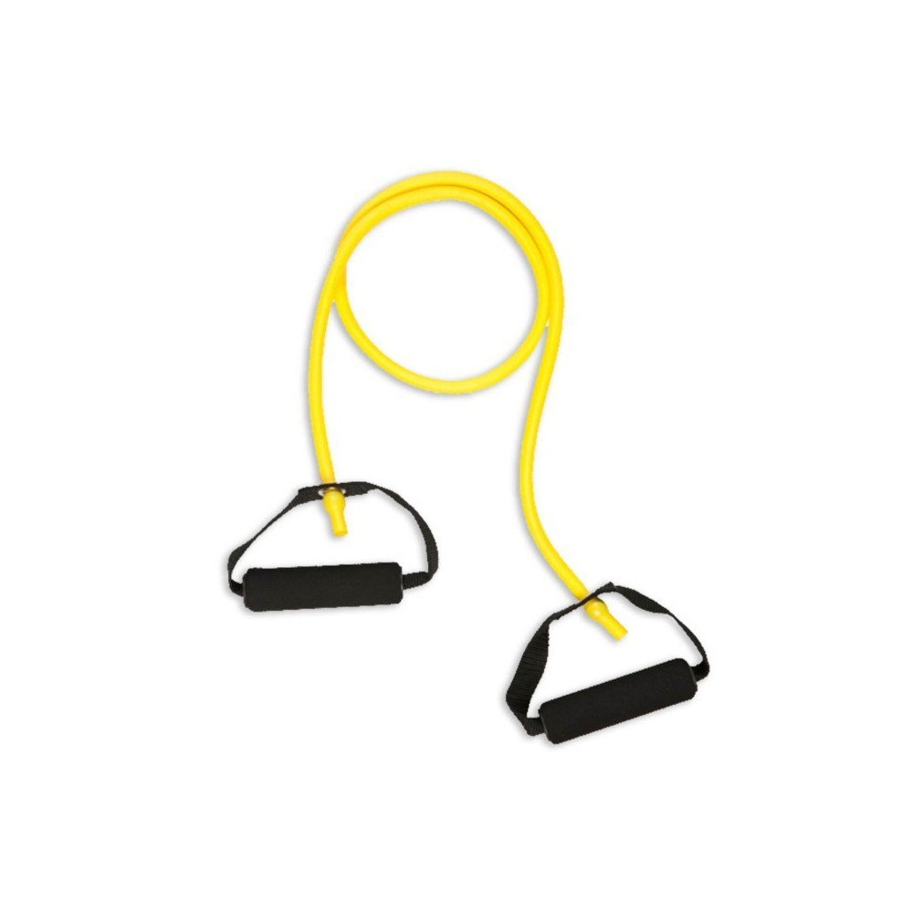 Latex elastic band with yellow handles