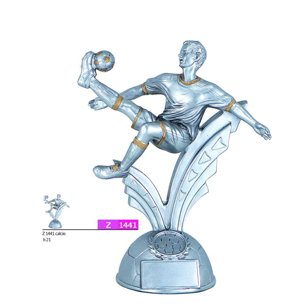 Footballer Resin Trophy