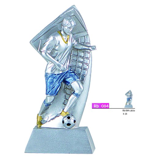 Footballer Resin Trophy