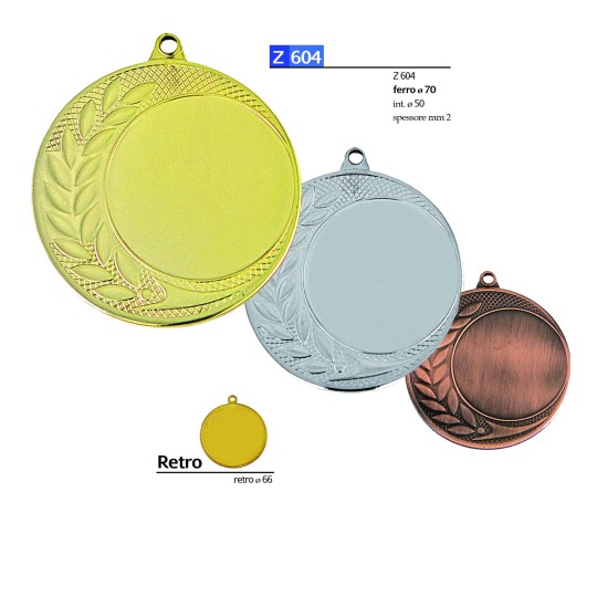 MEDAGLIA NEUTRA FERRO