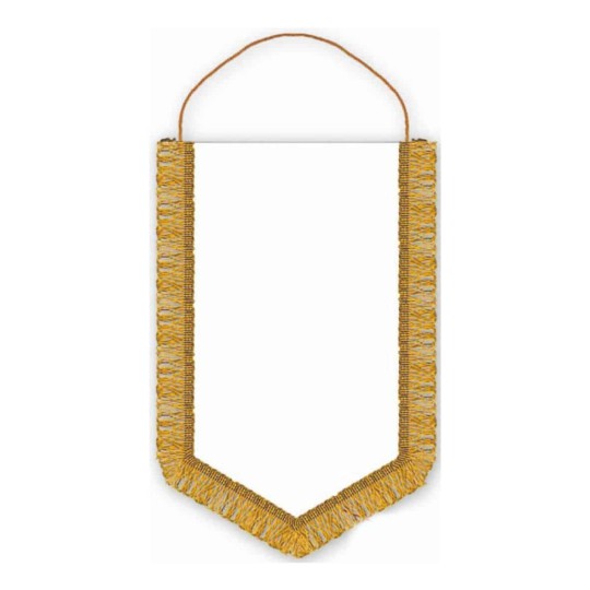 Pentagonal Pennant Mis. 20x27 cm