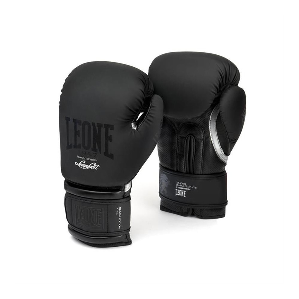 Boxing glove BLACK&WHITE Leone