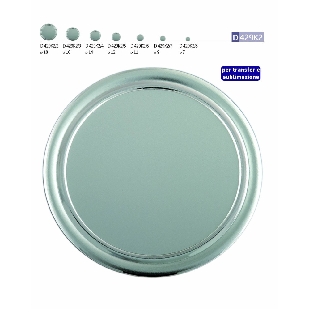 Silver Aluminium Disc