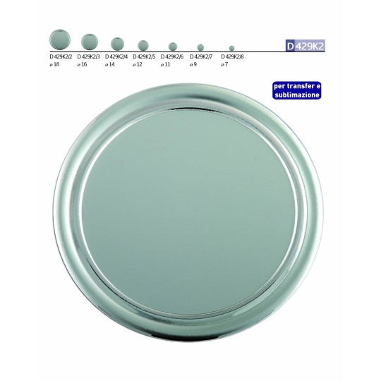 Silver Aluminium Disc