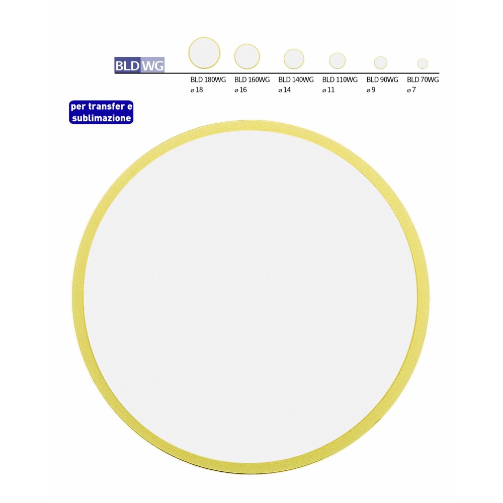 Silver Aluminium Disc