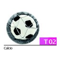 Disco Calcio Diam. 7 cm per Trofei