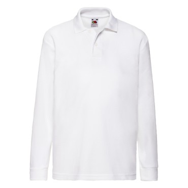 Children's Polo Shirt Cotton Polyester M. Long