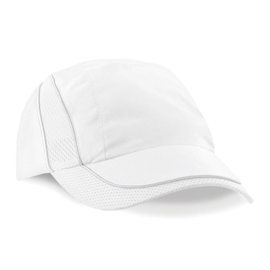 White Runner Cap