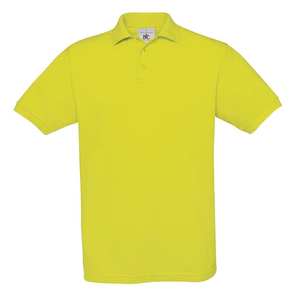 Short Cotton Polo B&C Safran