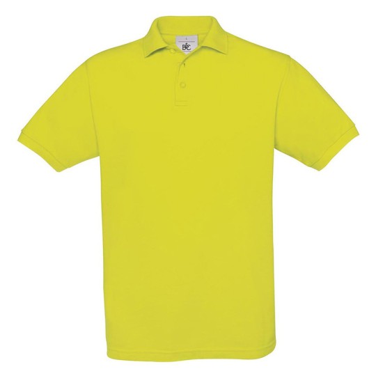 Short Cotton Polo B&C Safran
