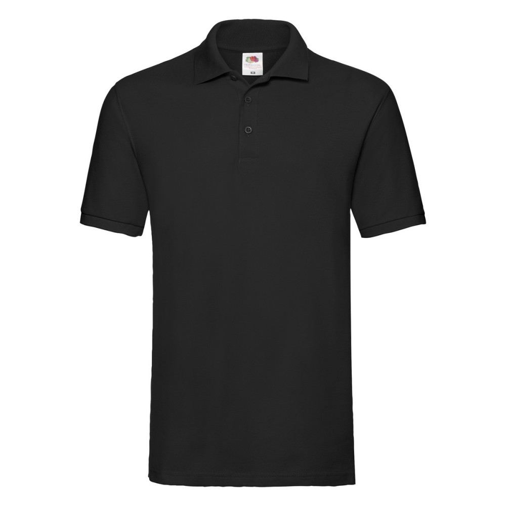 Men's Short Cotton Polo Shirt FRUIT OF THE LOOM