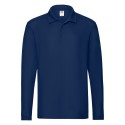 Men's Polo Shirt M. Long Premium Cotton