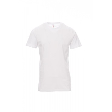 100% Cotton T-Shirt Print White Color