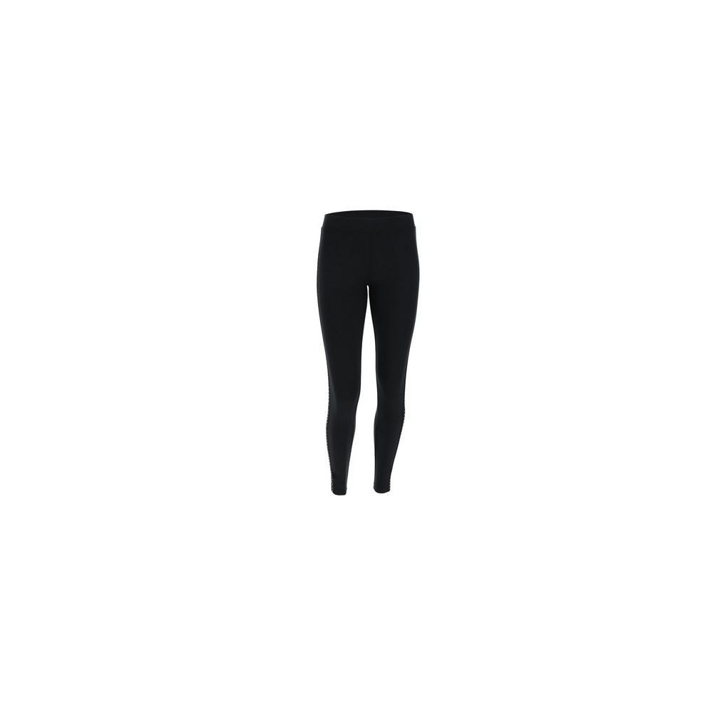 Women's stretch leggings with black side band decorated FREDDY