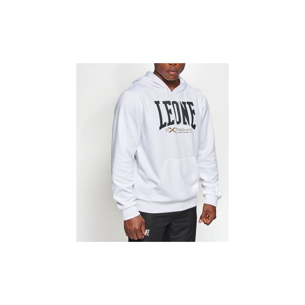 Felpa Con Cappuccio Logo da Uomo Leone