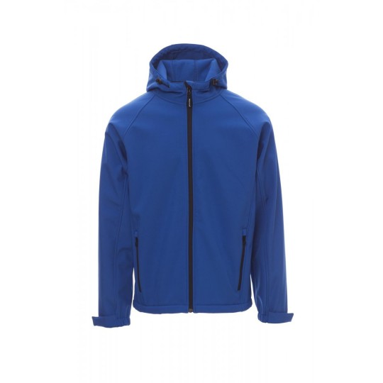 giacca soft shell uomo payper con cappuccio