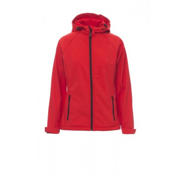 Women's Soft Shell Gale Jacket Col. Red